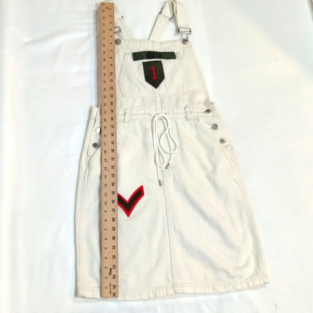 Jumper Gap Denim Dress Overalls Coveralls size Med Pockets Adjustable straps - Picture 12 of 16